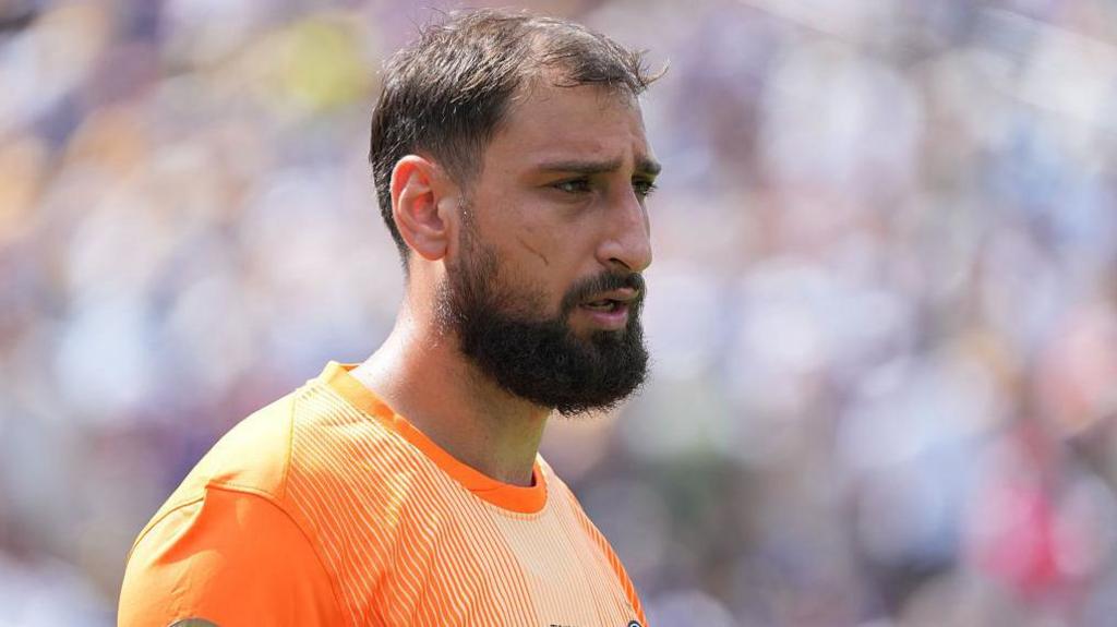 A close up of Gianluigi Donnarumma at the Club World Cup