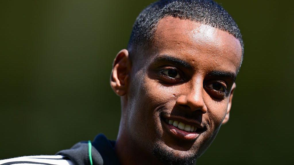 Close up of Alexander Isak
