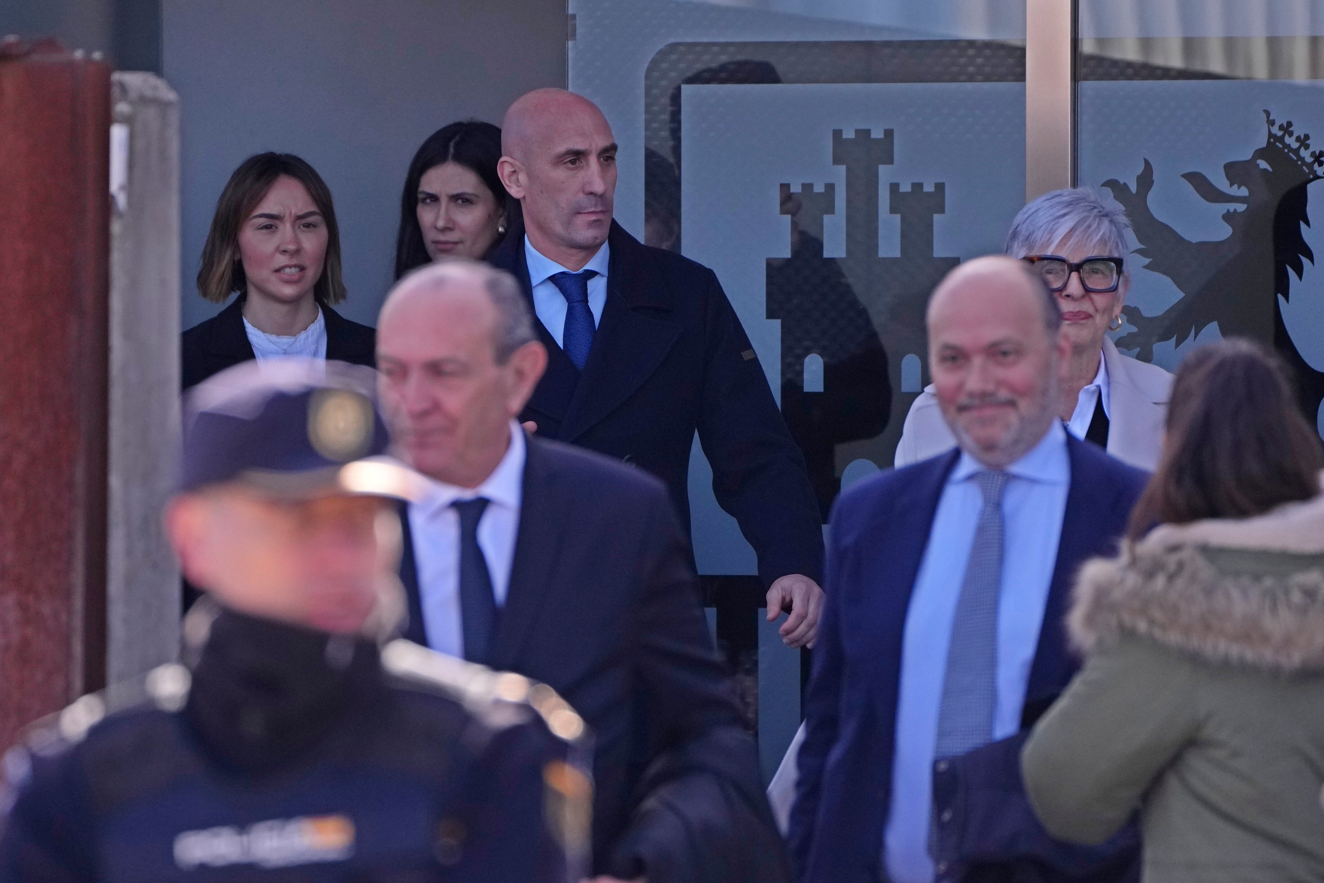 In February, Spain's High Court found Rubiales, top, guilty of sexual assault for kissing forward Jenni Hermoso without her consent during Spain's 2023 Women's World Cup victory celebrations in Sydney.