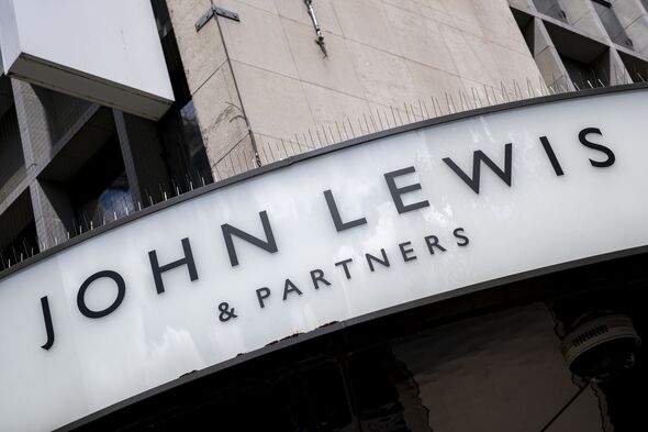 Sign For Department Store Brand John Lewis Sign For Department Store Brand John Lewis