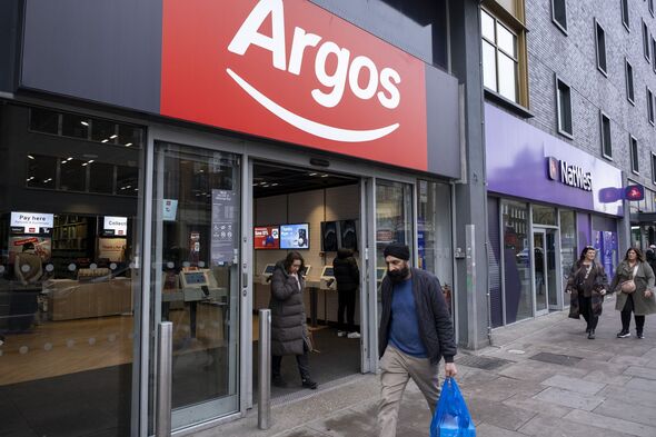 Sign For Brand Argos In London Sign For Brand Argos In London