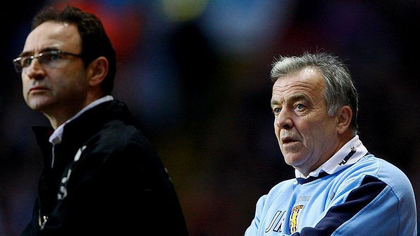 Martin O'Neill and John Robertson