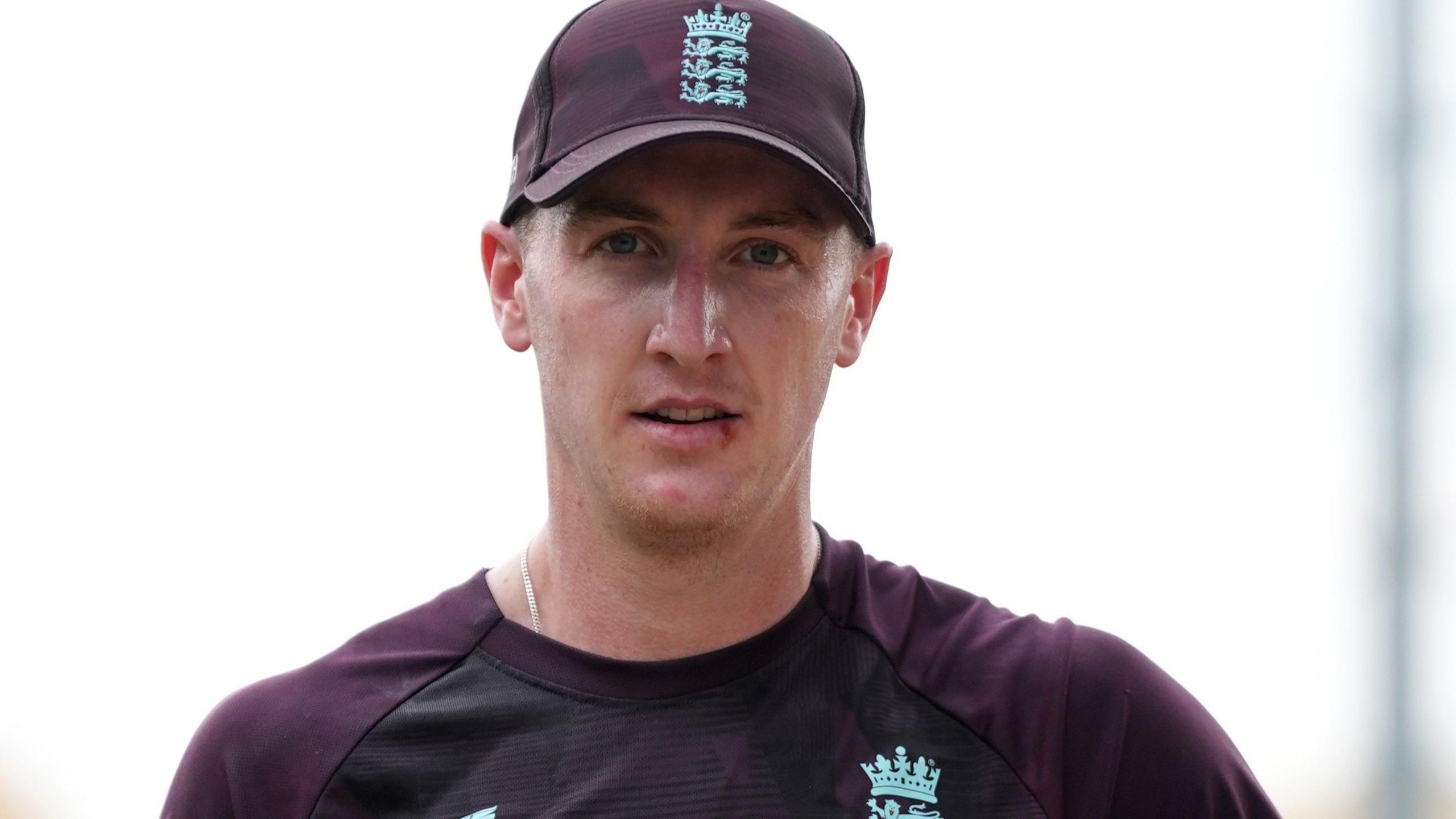 Harry Brook at training