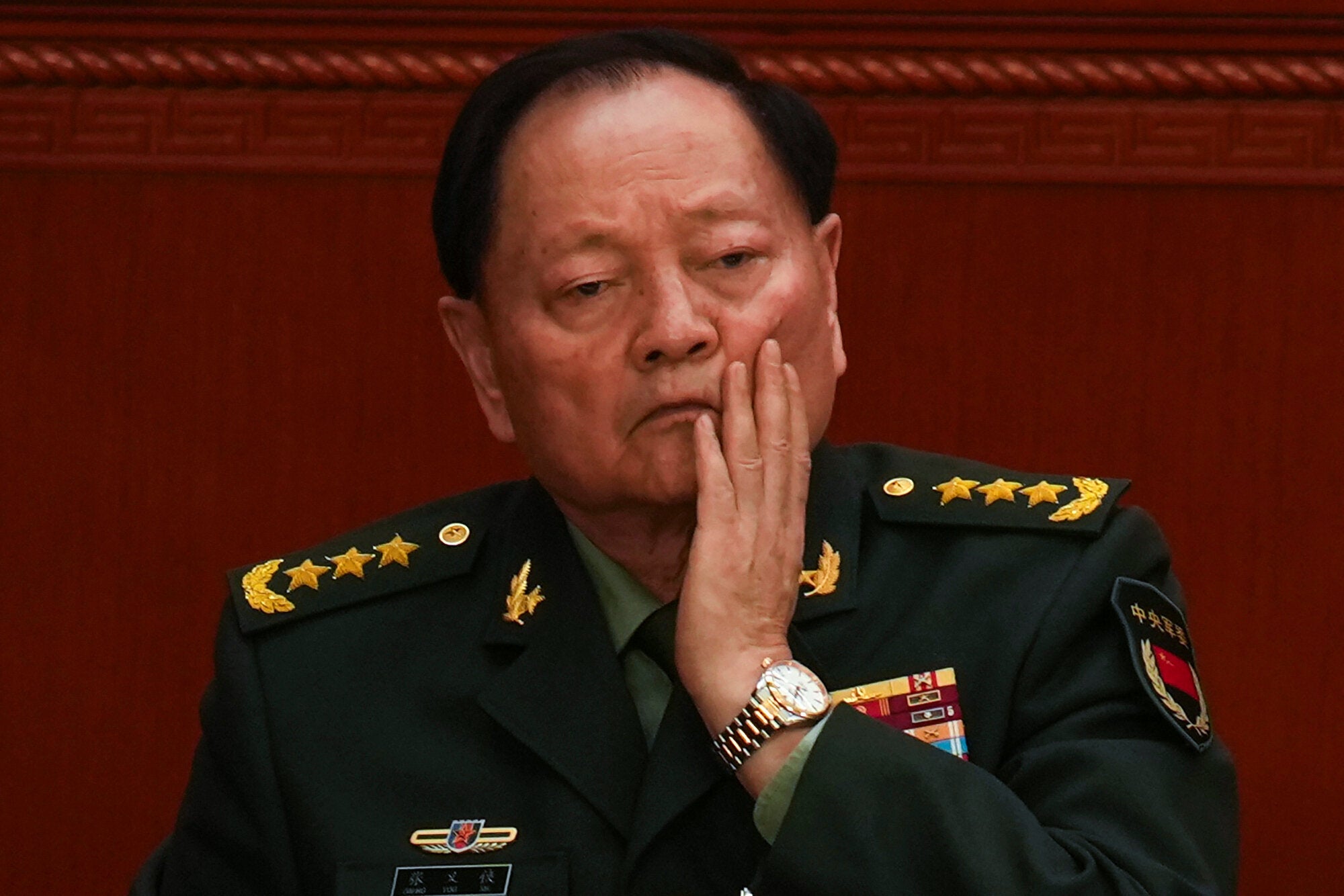 FILE - Gen. Zhang Youxia, vice chairman of China's Central Military Commission attends the opening session of the National People's Congress (NPC) at the Great Hall of the People in Beijing, China, Wednesday, March 5, 2025. (AP Photo/Ng Han Guan, File)
