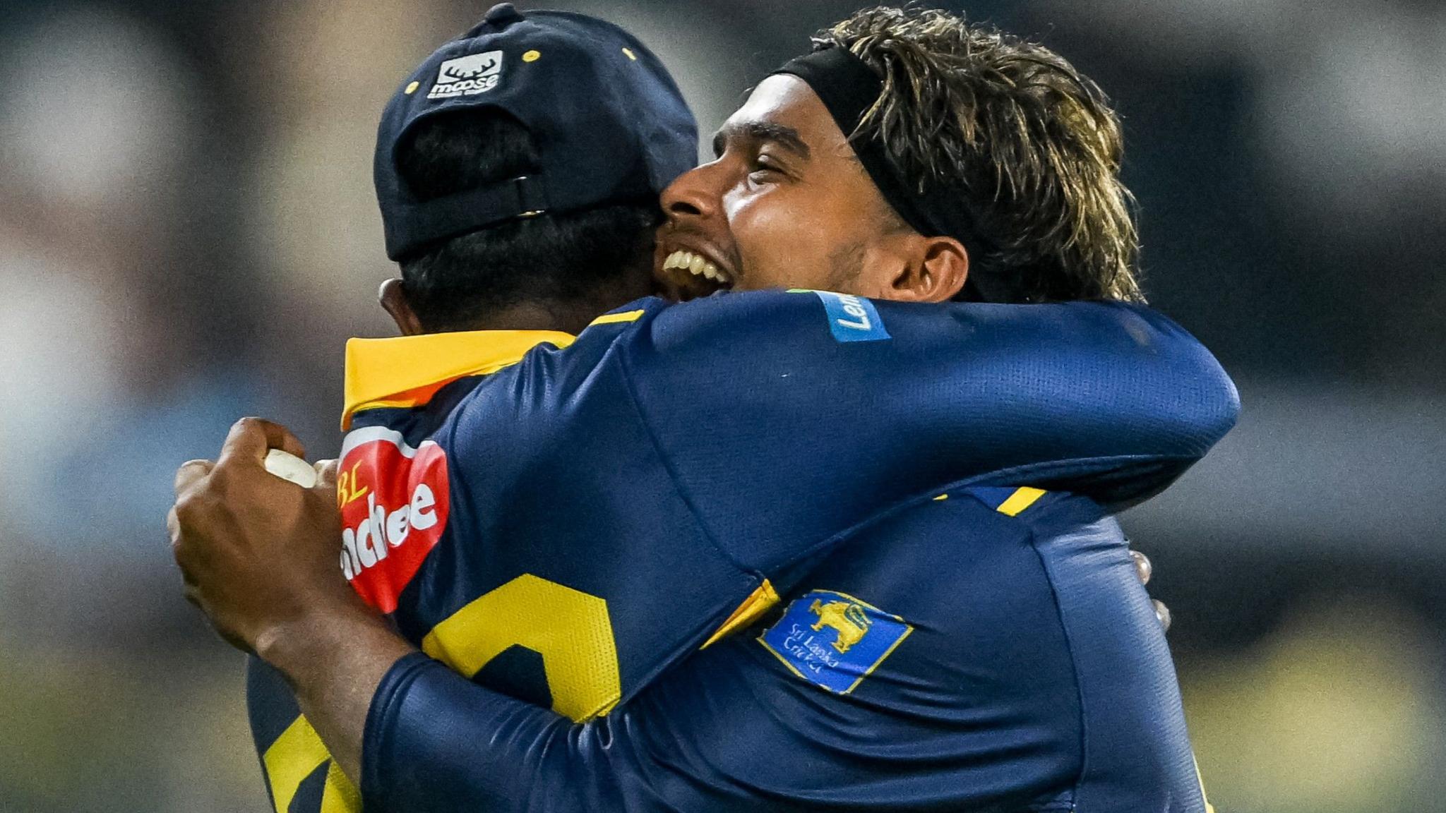 Sri Lanka celebrate