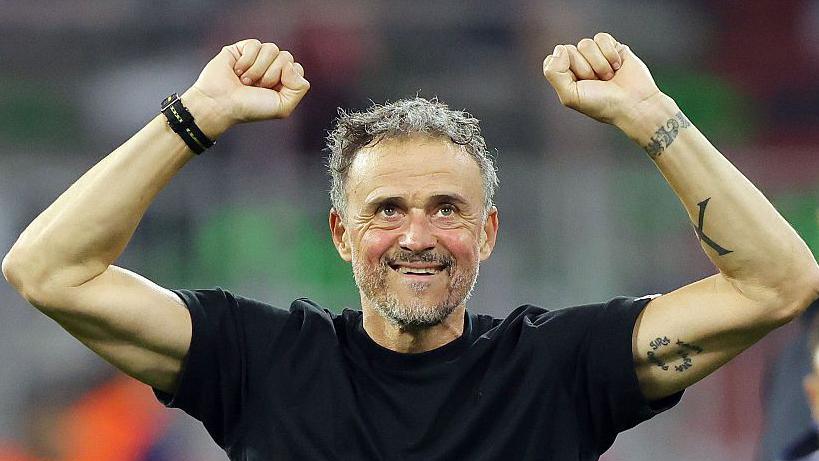 Paris St-Germain manager Luis Enrique