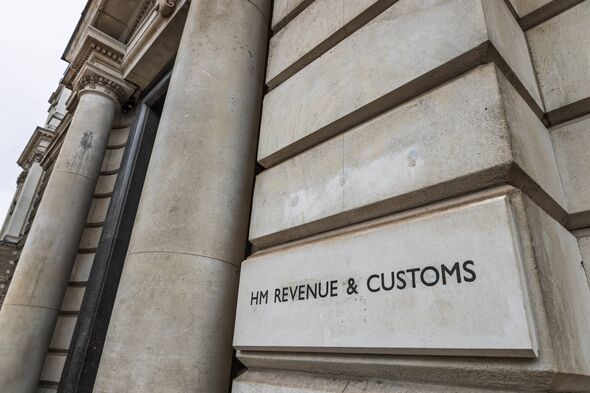 Close up of HM Revenue and Customs sign on a government building representing UK tax authority. London, UK, 16 March 2024 Close up of HM Revenue and Customs sign on a government building representing UK tax authority. London, UK, 16 March 2024
