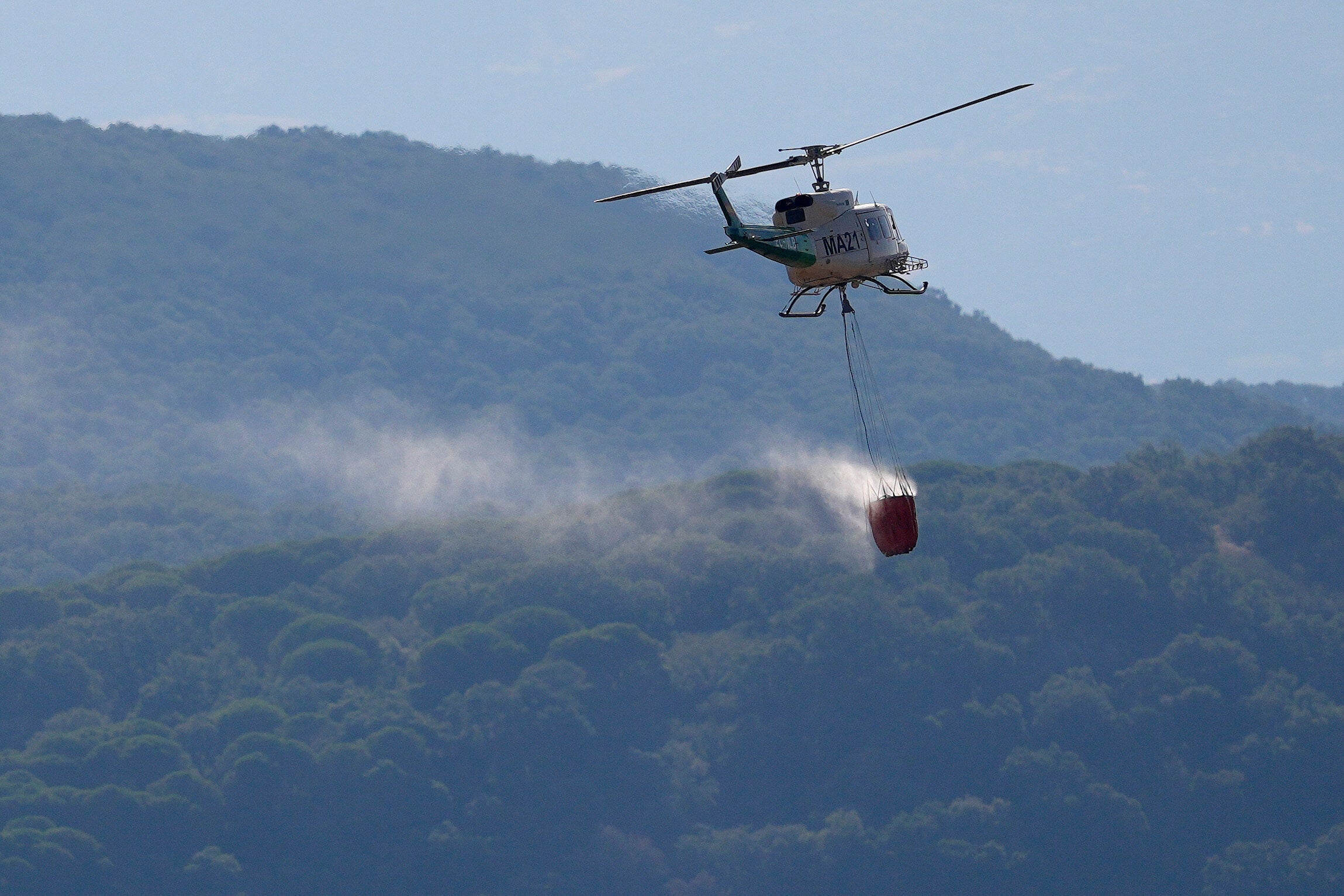 Early summer heatwaves across western Europe in May and June have parched vast areas of land, making them particularly vulnerable to wildfires this year.